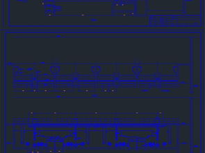 某凈水廠V型濾池CAD圖紙設(shè)計與給排水CAD圖庫資源解析